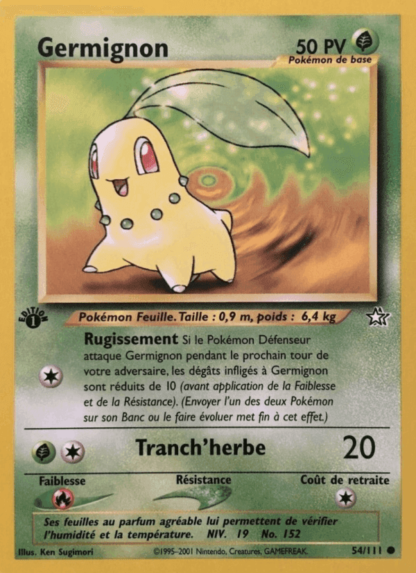 Germignon, carte 54 de Neo Genesis