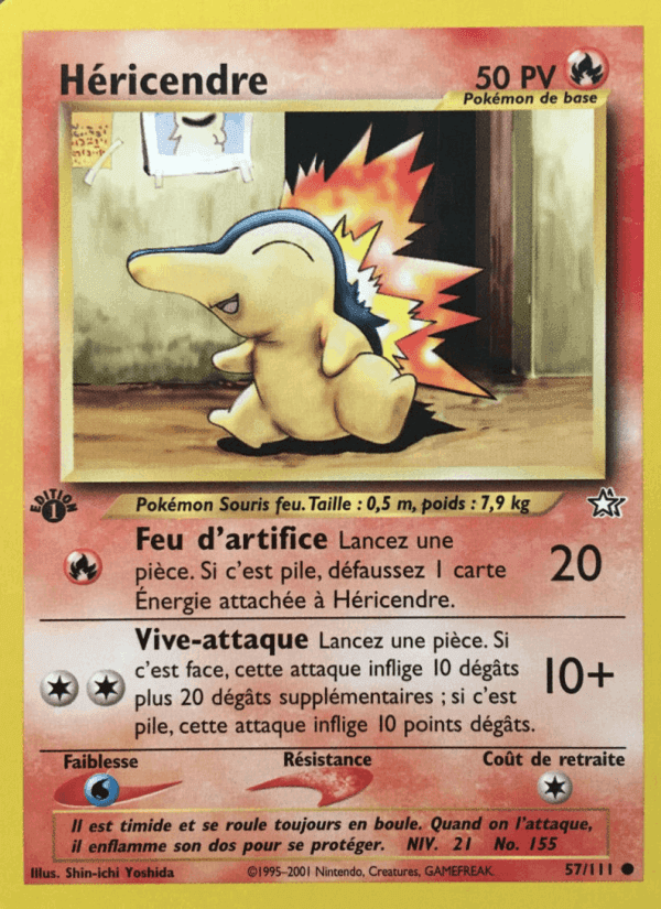 Héricendre, carte 57 de Neo Genesis