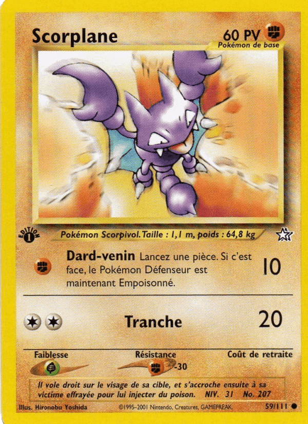 Scorplane, carte 59 de Neo Genesis