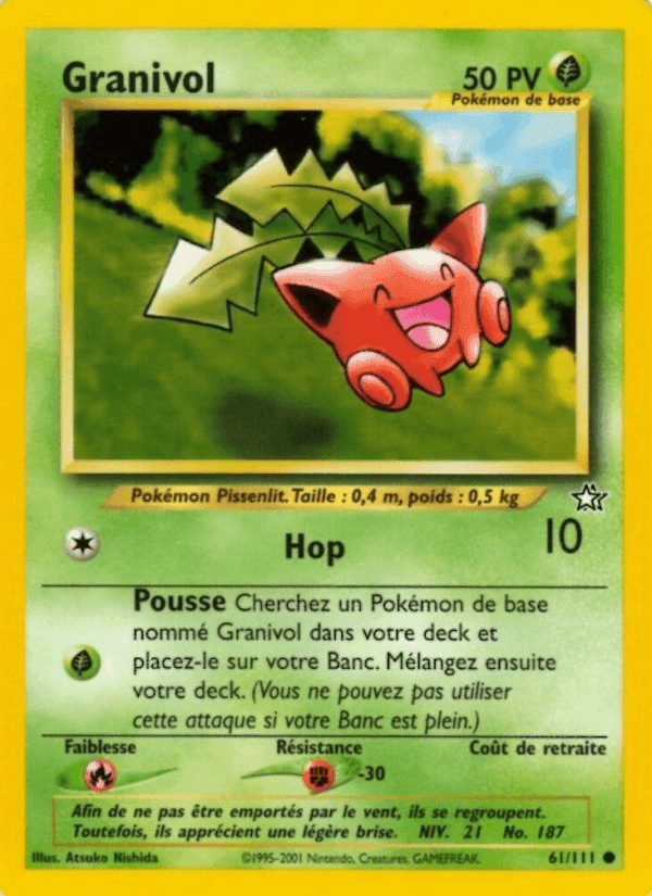 Granivol, carte 61 de Neo Genesis