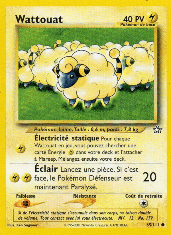 Wattouat, carte 65 de Neo Genesis