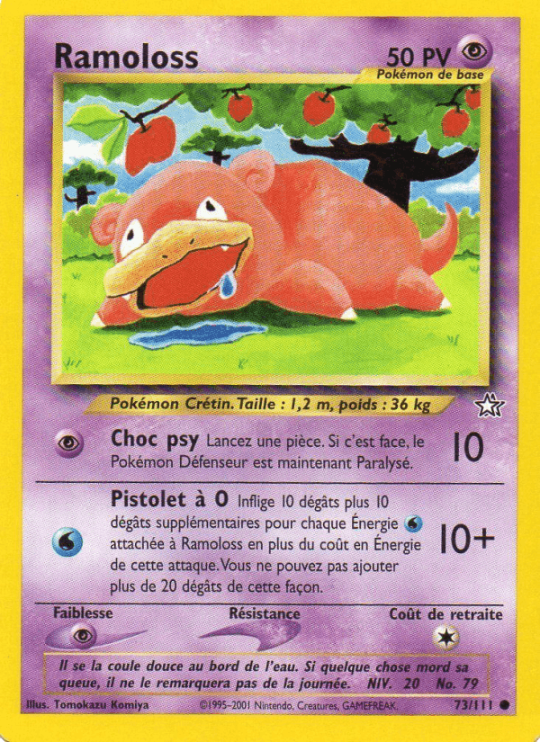 Ramoloss, carte 73 de Neo Genesis