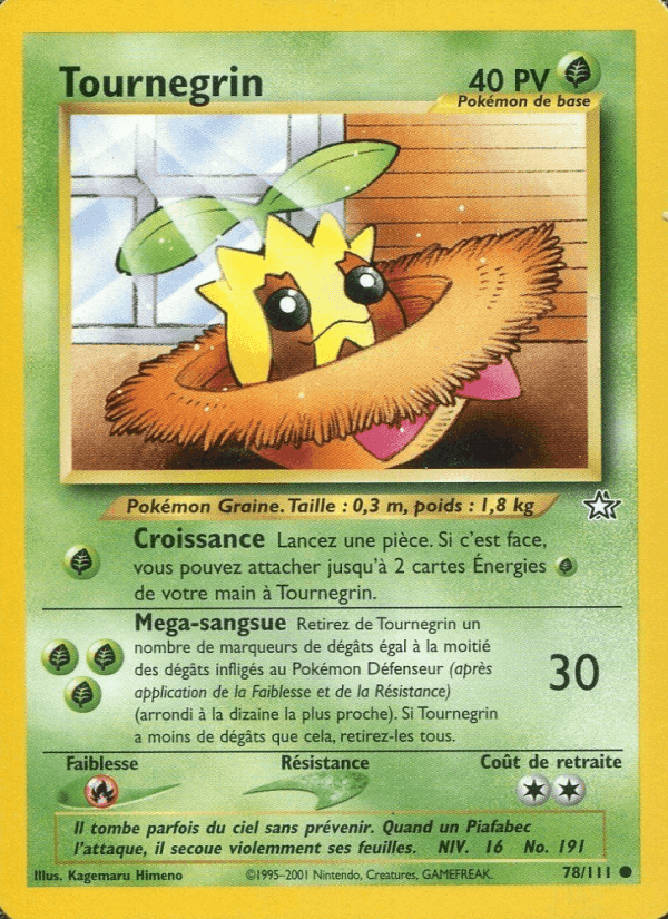 Tournegrin, carte 78 de Neo Genesis