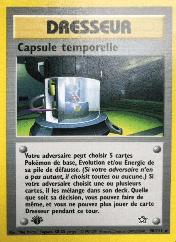 Capsule temporelle, card 90 from Neo Genesis