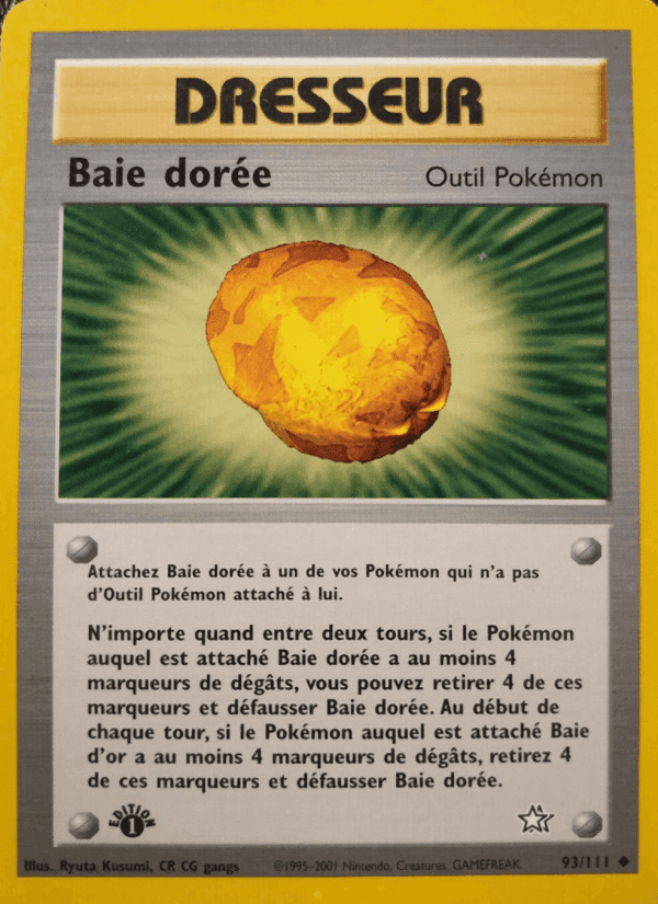 Baie dorée, card 93 from Neo Genesis