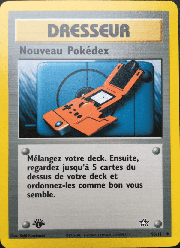 Nouveau Pokédex, carte 95 de Neo Genesis