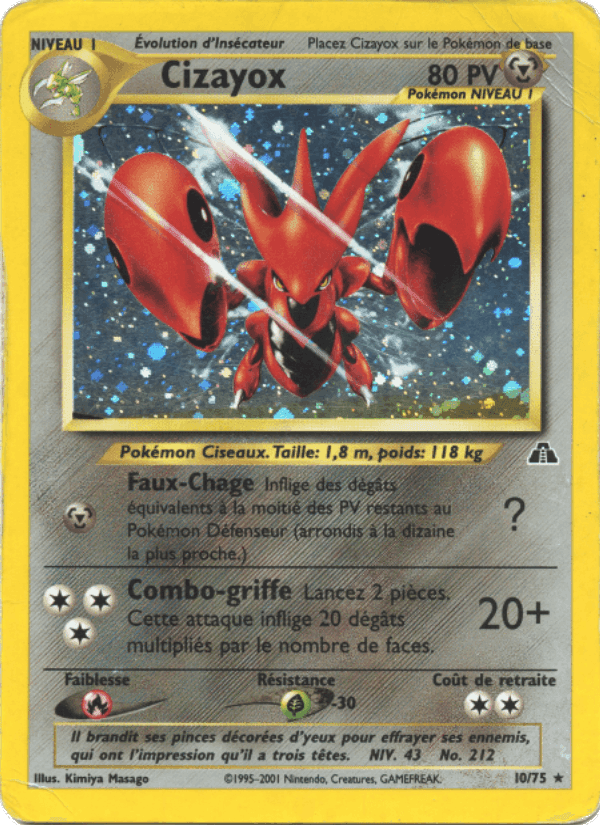 Cizayox, carte 10 de Neo Discovery