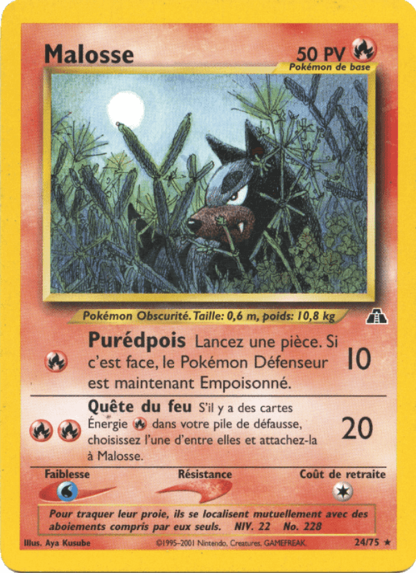 Malosse, carta 24 de Neo Discovery