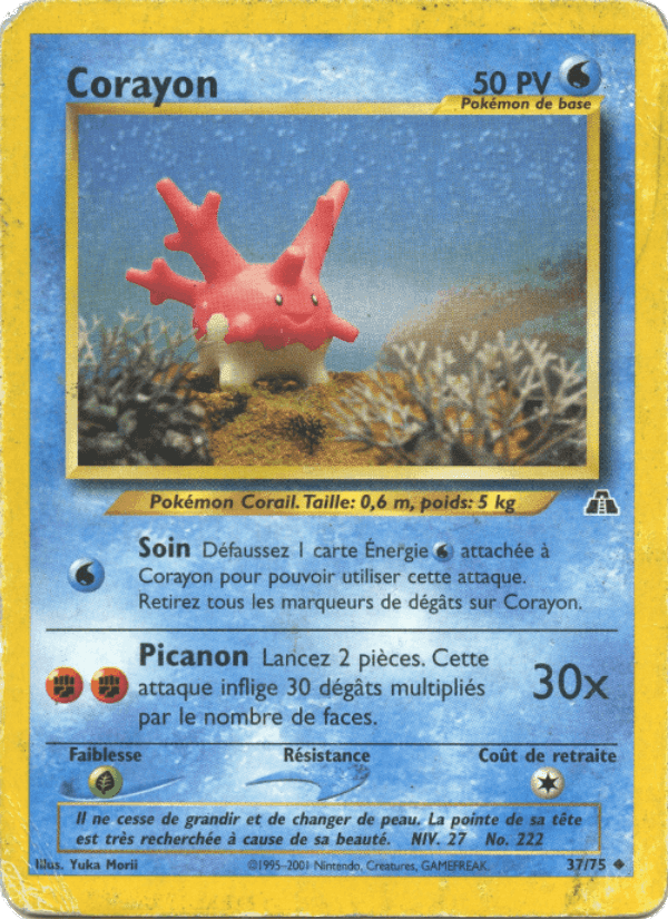 Corayon, carte 37 de Neo Discovery