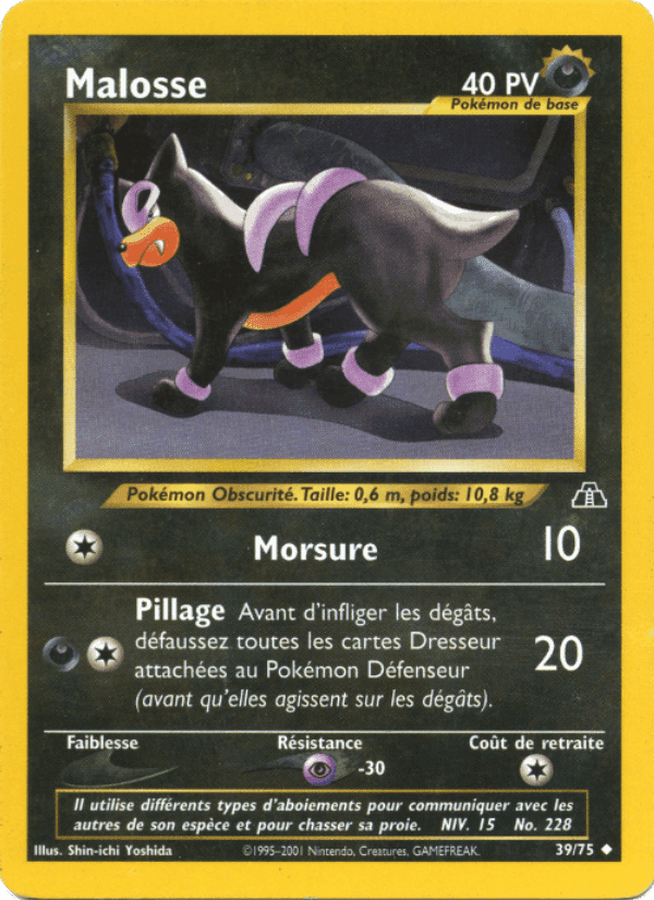 Malosse, carta 39 de Neo Discovery