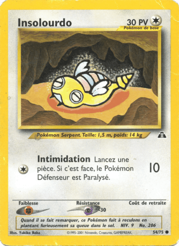 Insolourdo, carte 54 de Neo Discovery