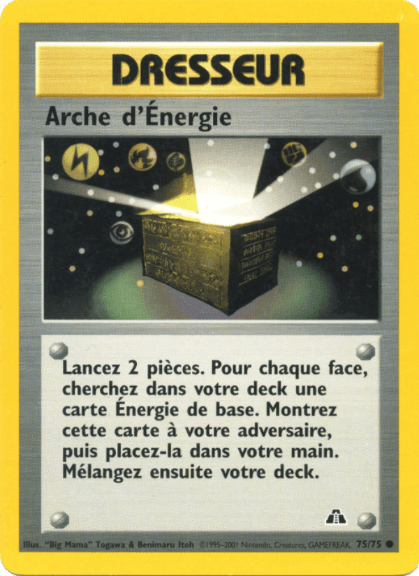 Arche d'Énergie, carte 75 de Neo Discovery