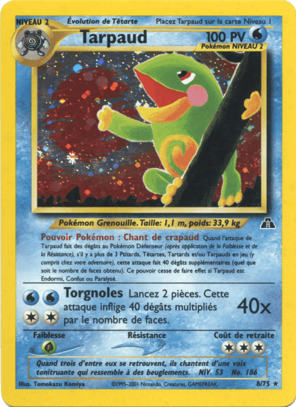 Tarpaud, carte 8 de Neo Discovery