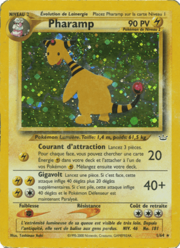 Pharamp, carte 1 de Neo Revelation
