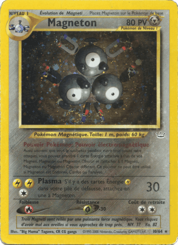 Magnéton, carta 10 de Neo Revelation