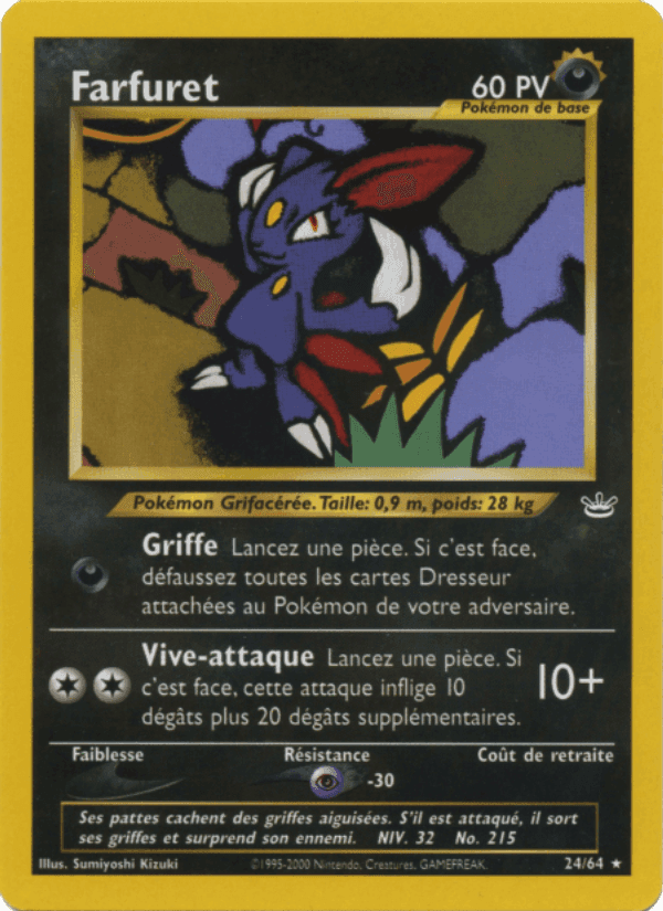 Farfuret, carta 24 di Neo Revelation