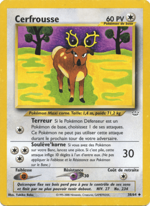 Cerfrousse, carta 38 de Neo Revelation