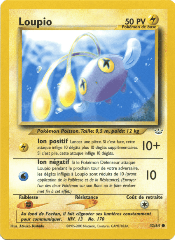 Loupio, carte 42 de Neo Revelation