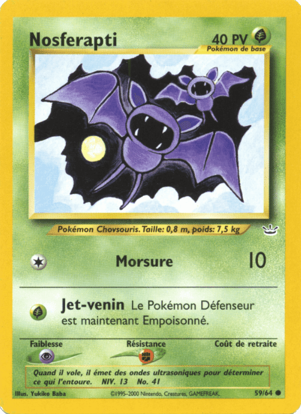 Nosferapti, carta 59 di Neo Revelation
