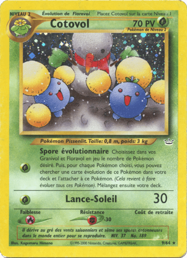 Cotovol, carte 9 de Neo Revelation