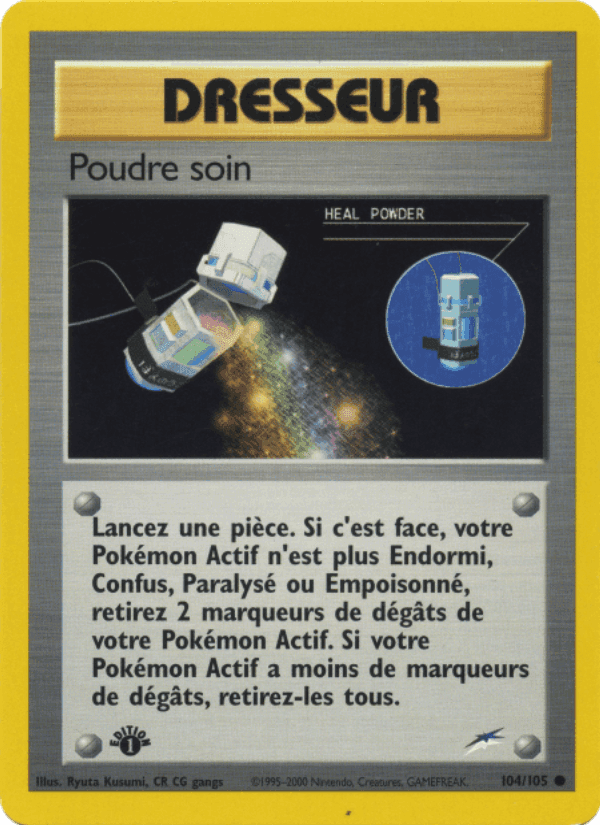 Poudre soin, card 104 from Neo Destiny