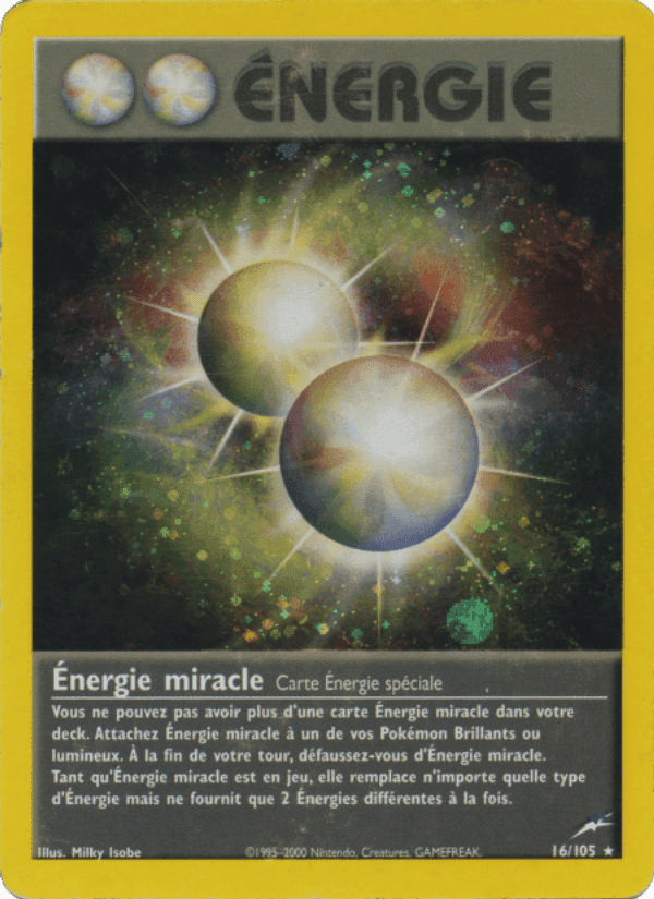 Énergie miracle, carte 16 de Neo Destiny