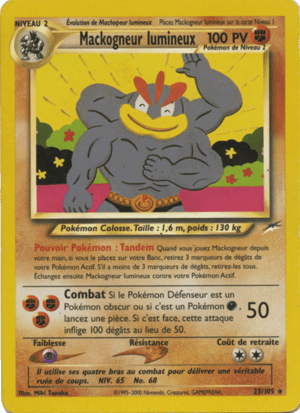 Mackogneur lumineux, card 25 from Neo Destiny