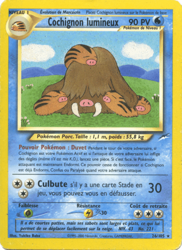 Cochignon lumineux, carta 26 de Neo Destiny