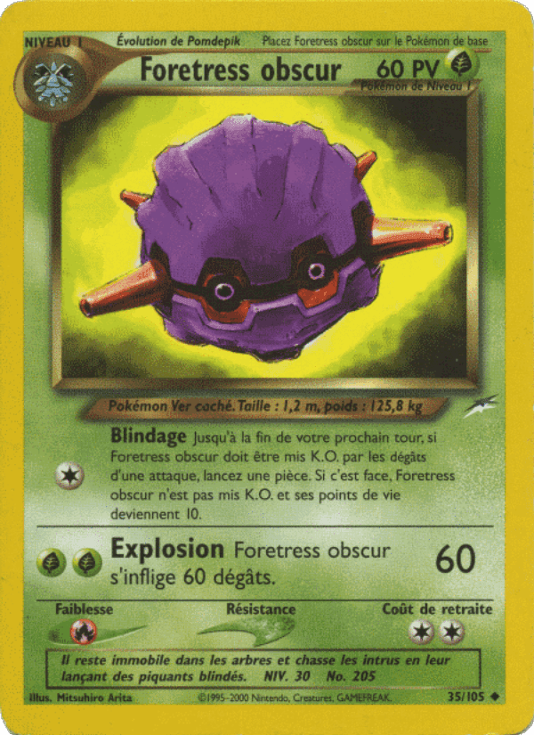 Foretress obscur, carte 35 de Neo Destiny