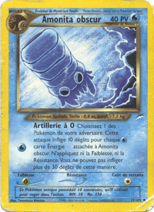 Amonita obscur, carte 37 de Neo Destiny