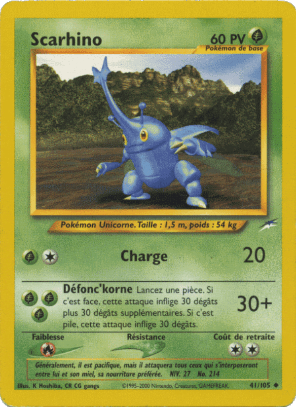 Scarhino, carta 41 de Neo Destiny