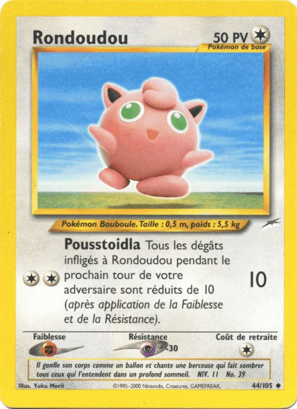 Rondoudou, card 44 from Neo Destiny