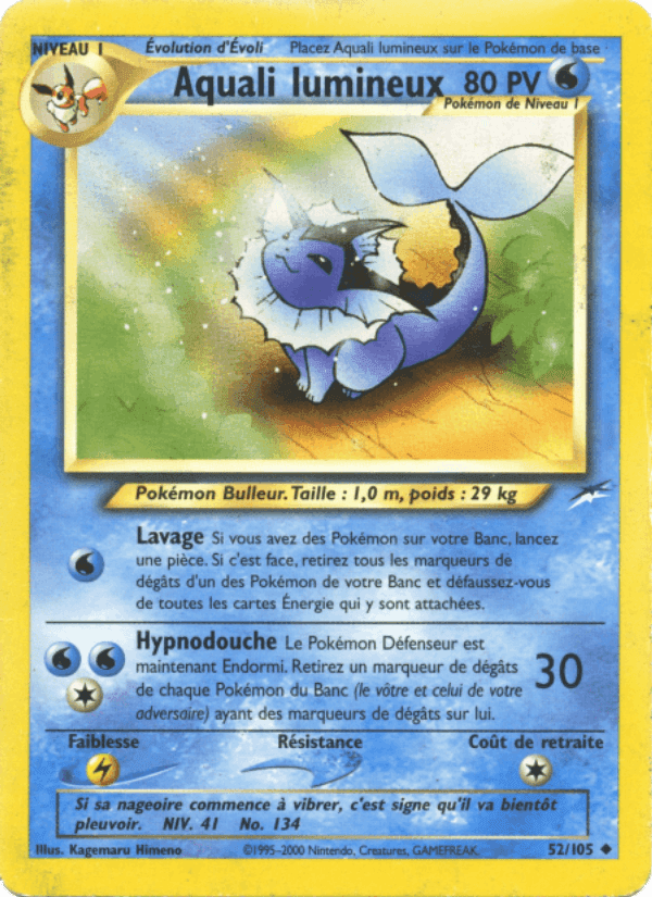Aquali lumineux, carte 52 de Neo Destiny