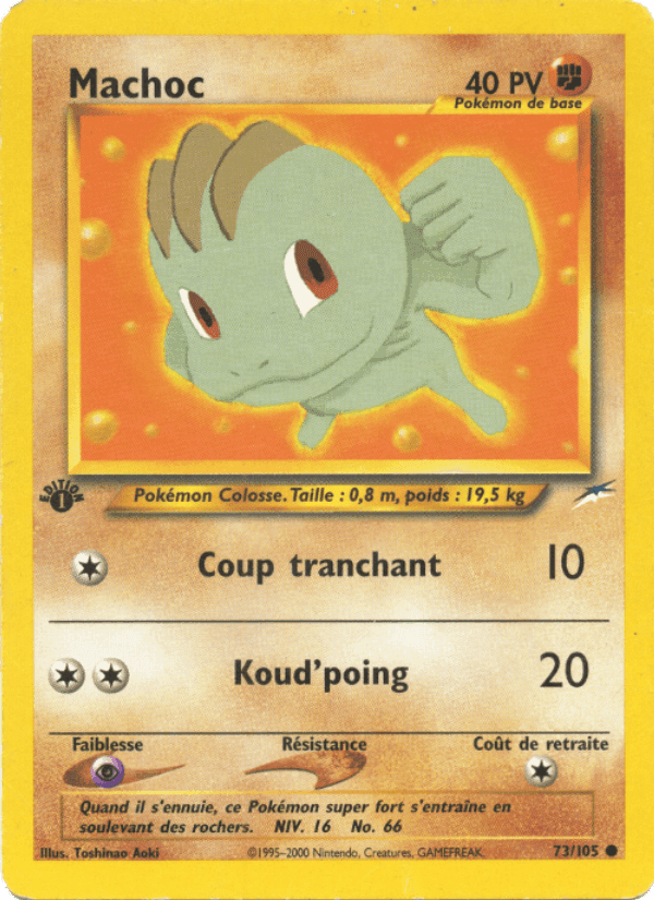 Machoc, carte 73 de Neo Destiny
