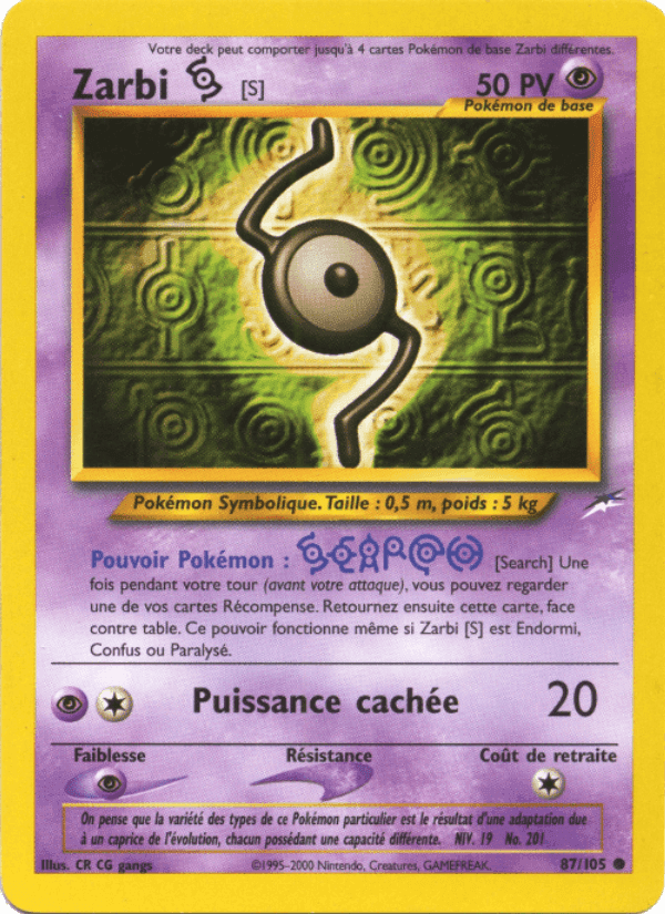 Zarbi S, carta 87 de Neo Destiny