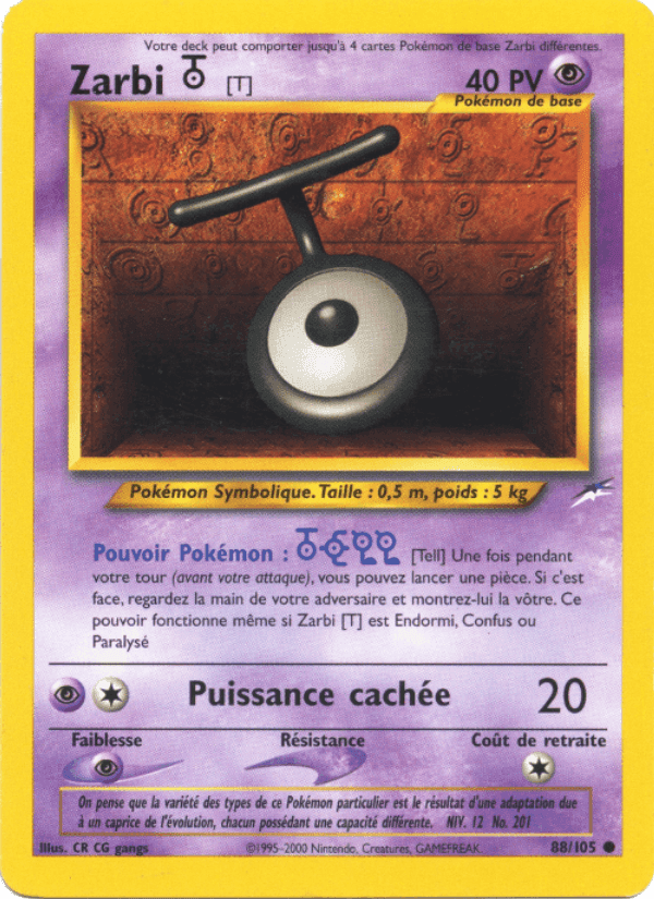 Zarbi T, carta 88 de Neo Destiny
