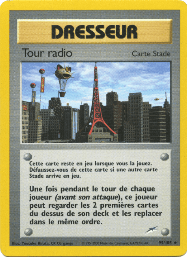 Tour radio, card 95 from Neo Destiny