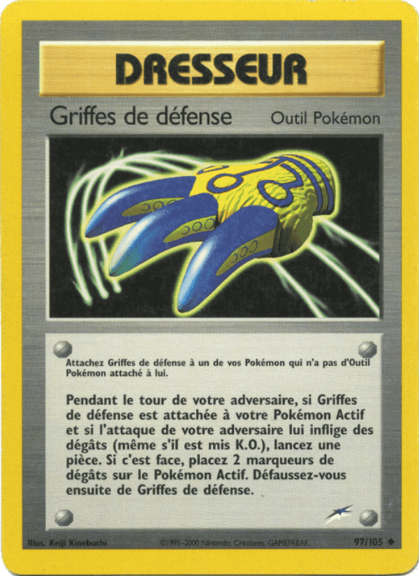 Griffes de défense, card 97 from Neo Destiny
