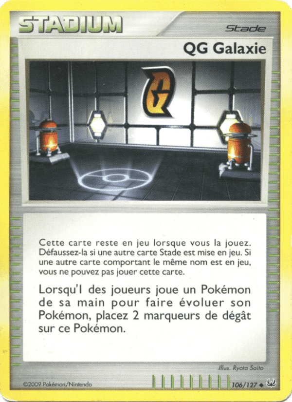 QG Galaxie, card 106 from Platine
