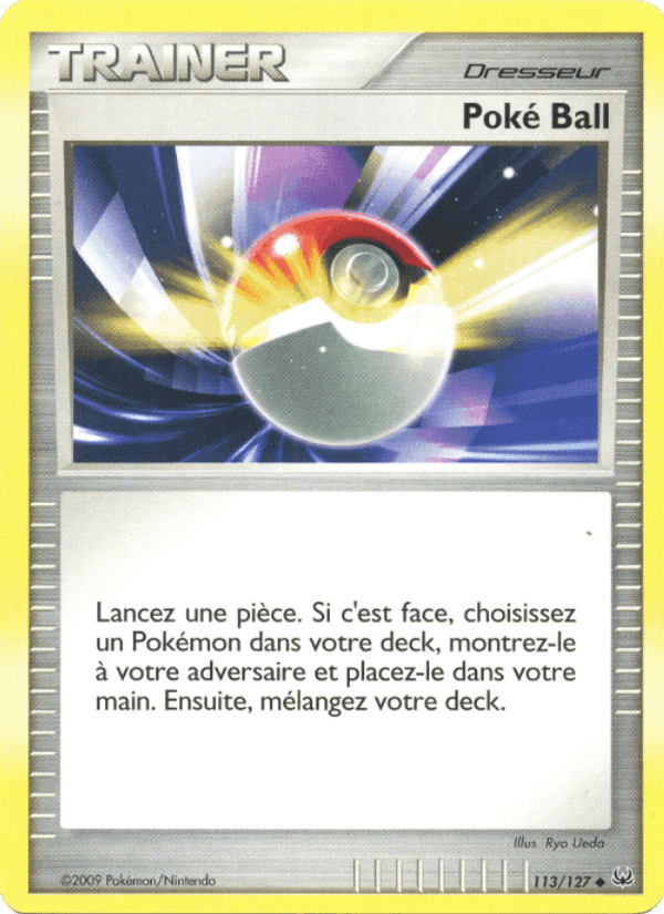Poké Ball, carte 113 de Platine