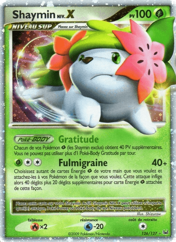 Shaymin, carte 126 de Platine