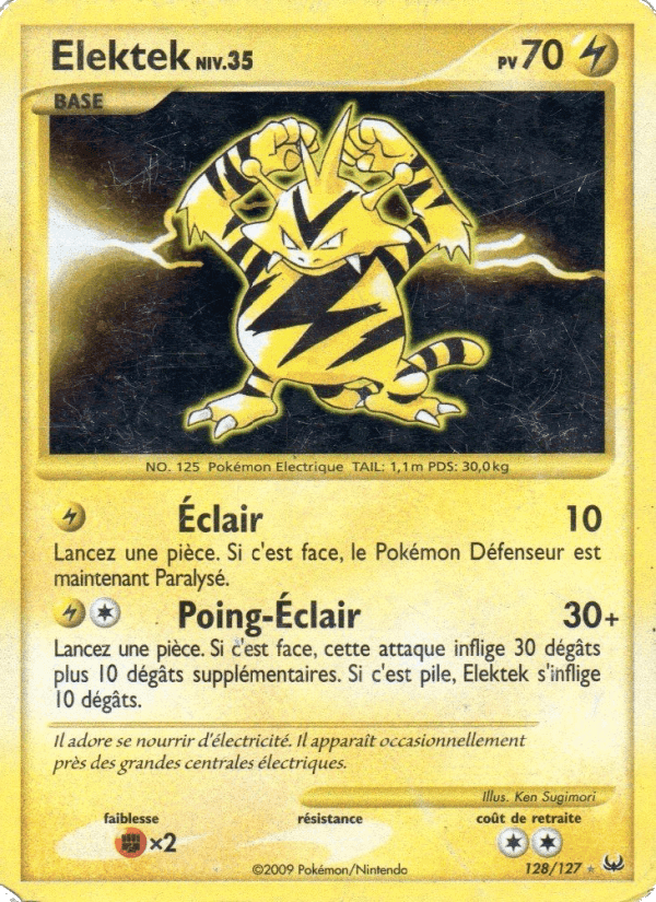 Elektek, card 128 from Platine