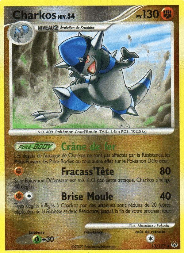 Charkos, carte 13 de Platine