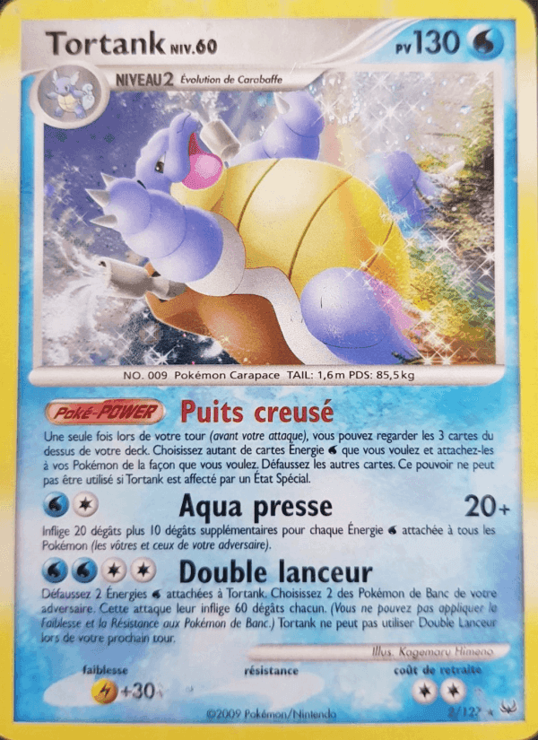 Tortank, carte 2 de Platine