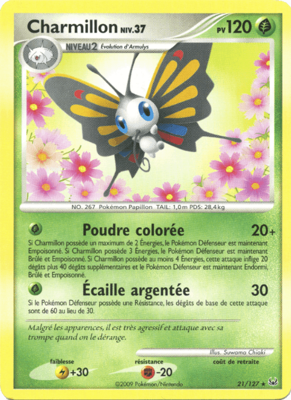 Charmillon, carta 21 di Platine