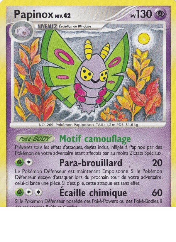 Papinox, carta 25 di Platine