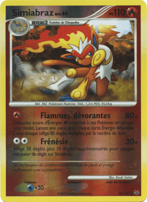 Simiabraz, carta 31 di Platine