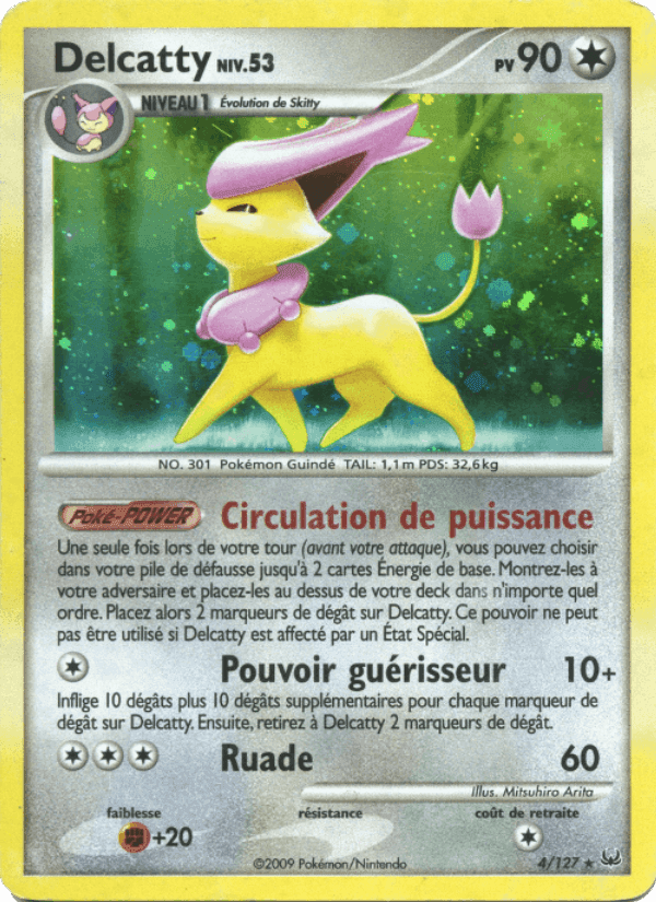 Delcatty, carte 4 de Platine