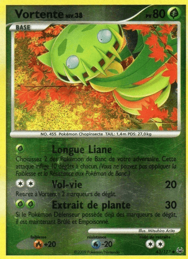 Vortente, carta 43 di Platine