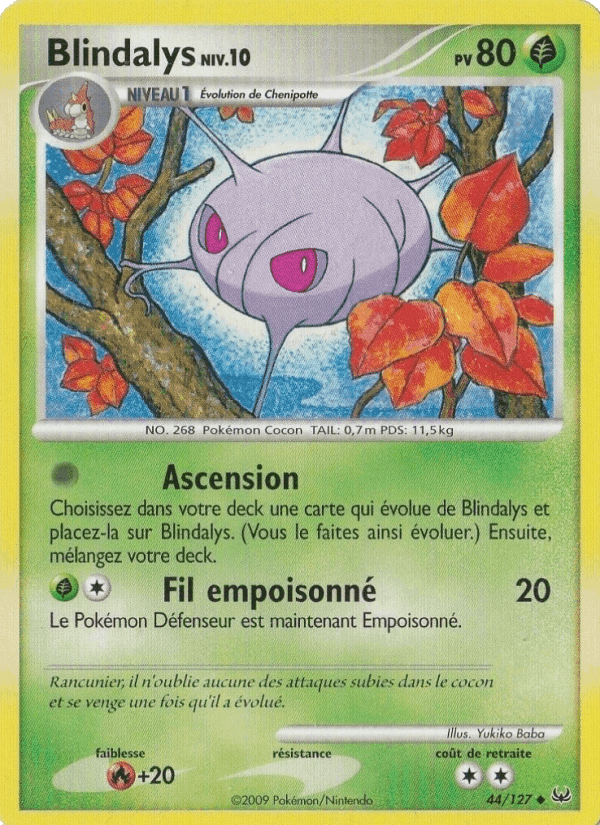 Blindalys, carta 44 di Platine